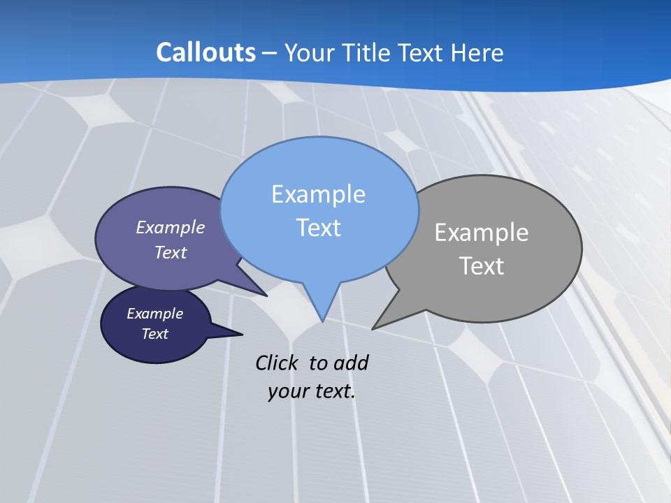 A Building With A Lot Of Solar Panels On It PowerPoint Template
