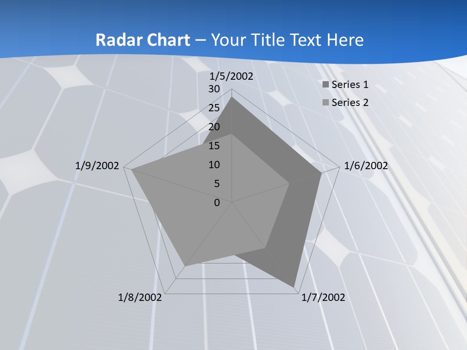 A Building With A Lot Of Solar Panels On It PowerPoint Template