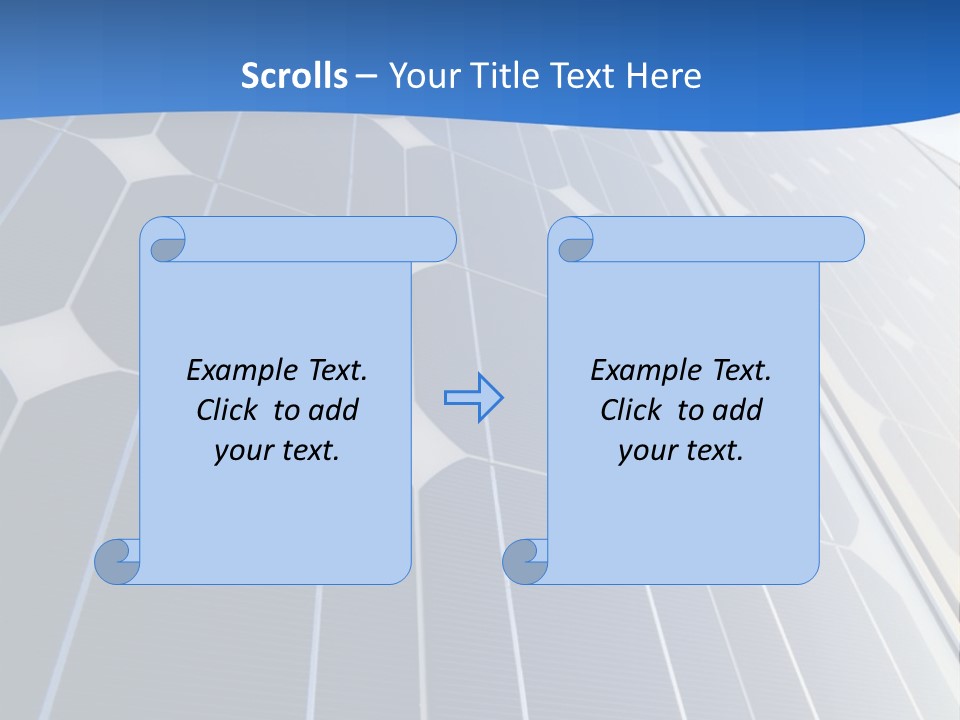 A Building With A Lot Of Solar Panels On It PowerPoint Template