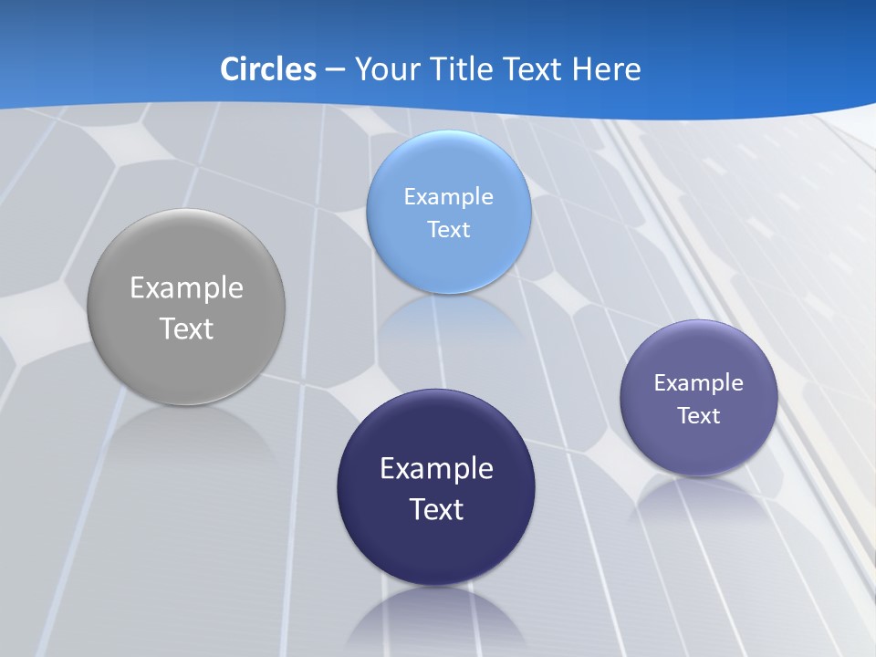 A Building With A Lot Of Solar Panels On It PowerPoint Template