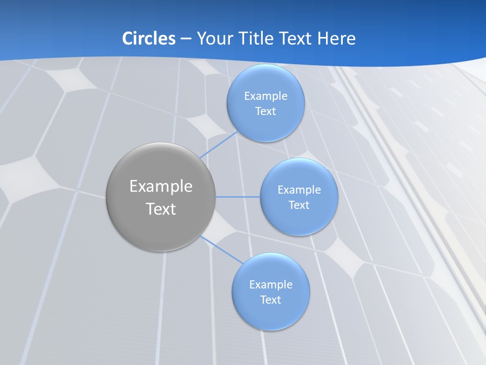 A Building With A Lot Of Solar Panels On It PowerPoint Template