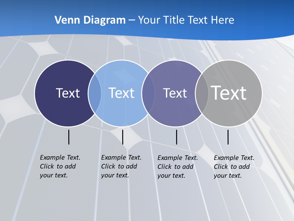 A Building With A Lot Of Solar Panels On It PowerPoint Template