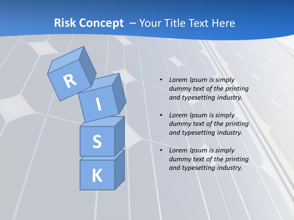A Building With A Lot Of Solar Panels On It PowerPoint Template