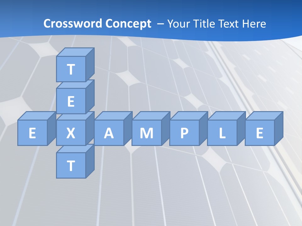 A Building With A Lot Of Solar Panels On It PowerPoint Template