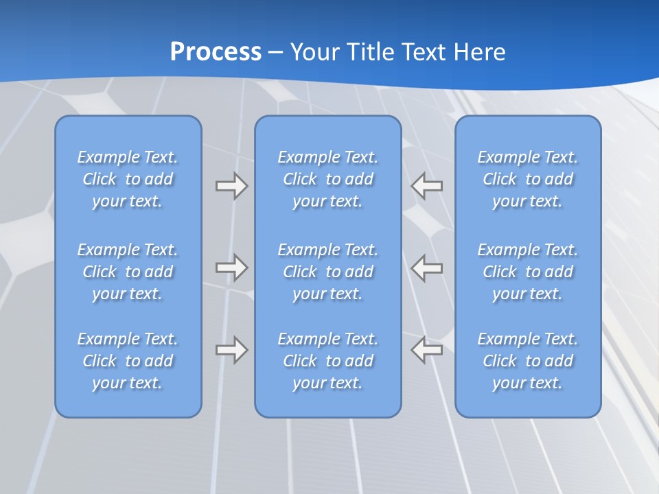A Building With A Lot Of Solar Panels On It PowerPoint Template