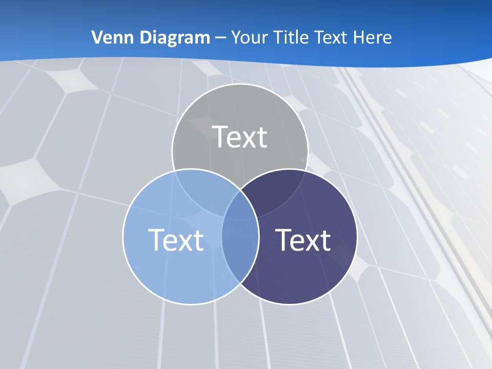 A Building With A Lot Of Solar Panels On It PowerPoint Template