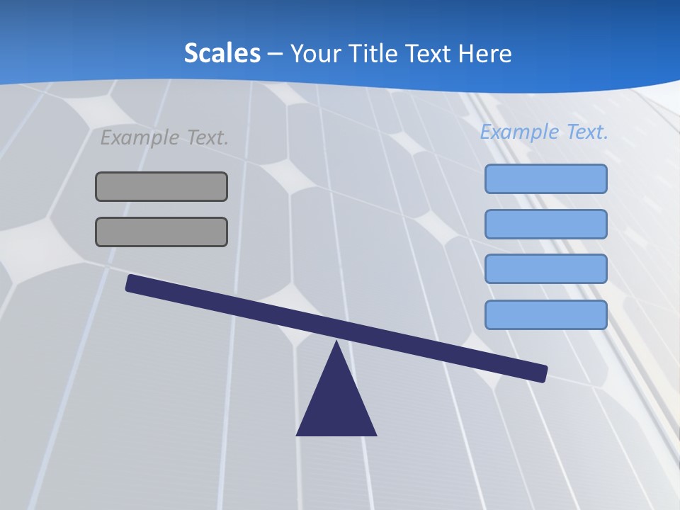 A Building With A Lot Of Solar Panels On It PowerPoint Template