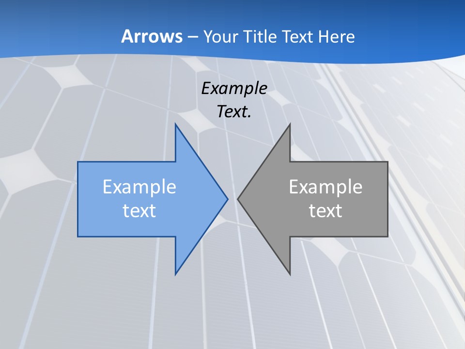 A Building With A Lot Of Solar Panels On It PowerPoint Template
