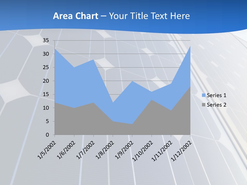 A Building With A Lot Of Solar Panels On It PowerPoint Template