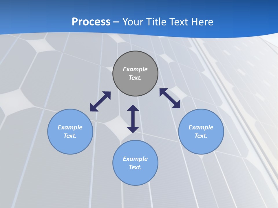 A Building With A Lot Of Solar Panels On It PowerPoint Template