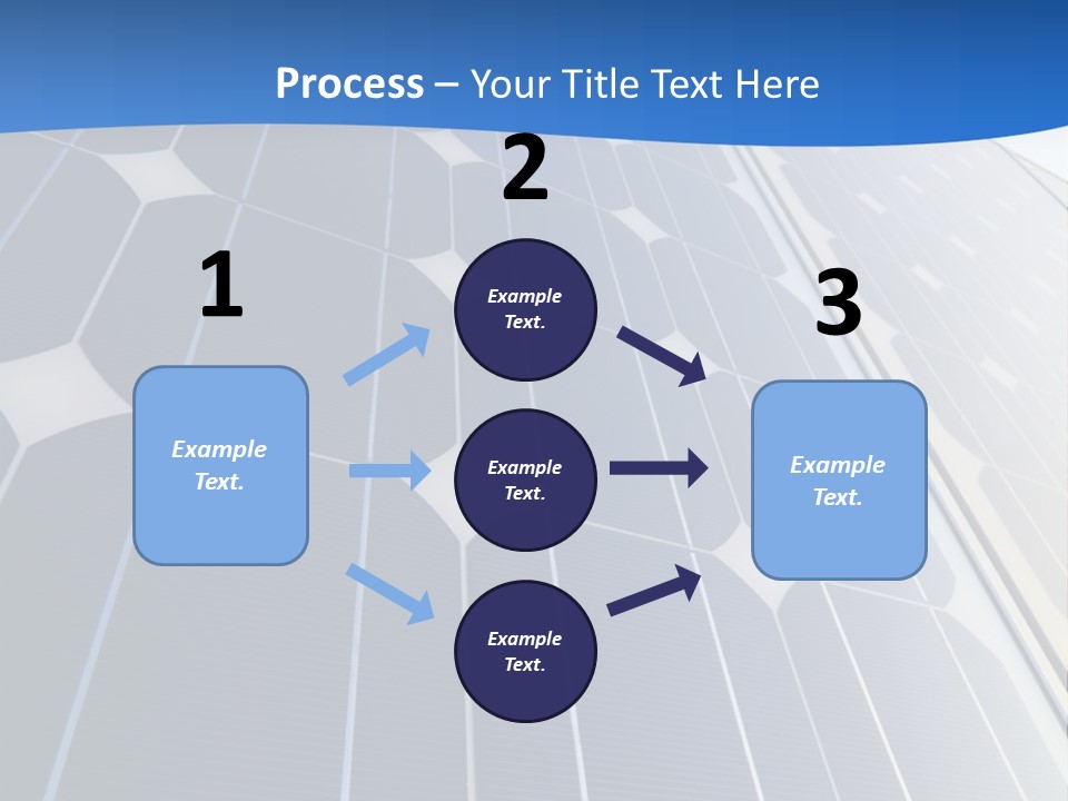 A Building With A Lot Of Solar Panels On It PowerPoint Template
