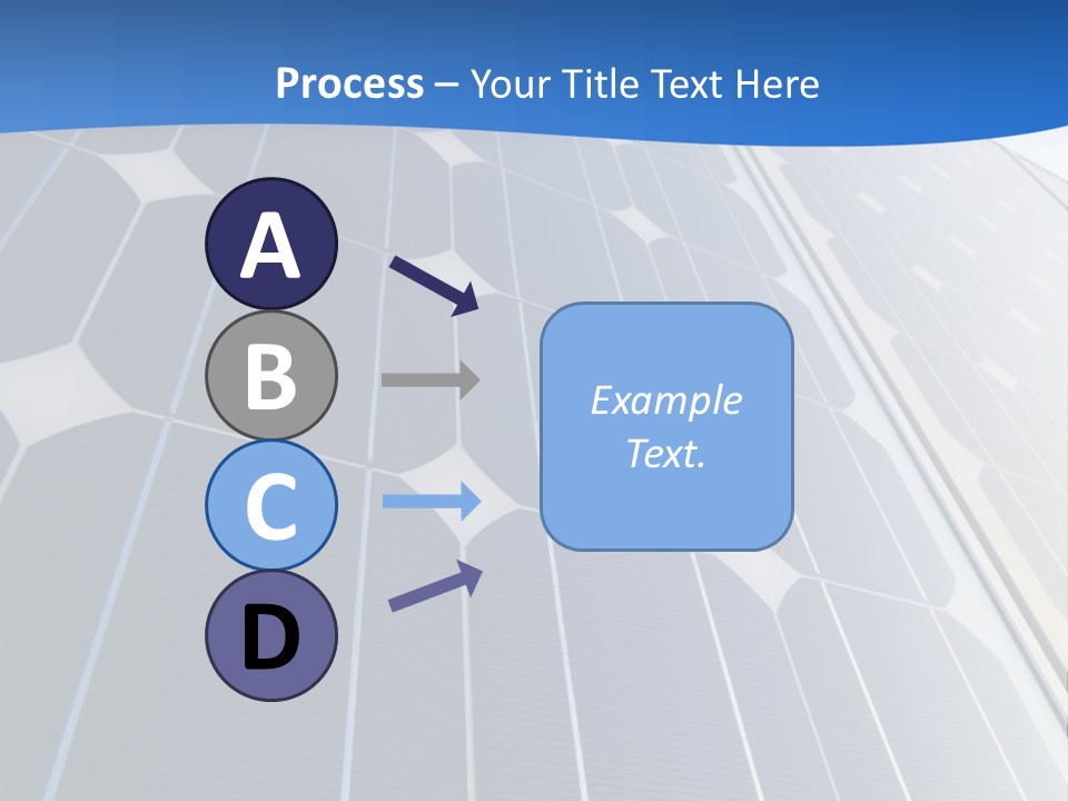 A Building With A Lot Of Solar Panels On It PowerPoint Template
