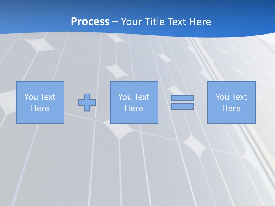 A Building With A Lot Of Solar Panels On It PowerPoint Template