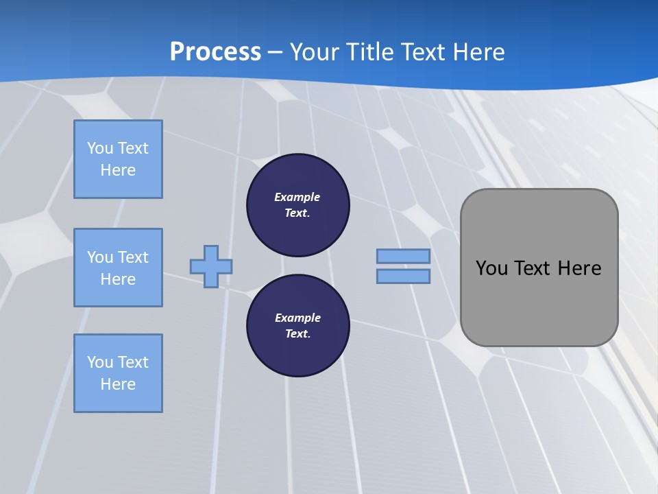A Building With A Lot Of Solar Panels On It PowerPoint Template