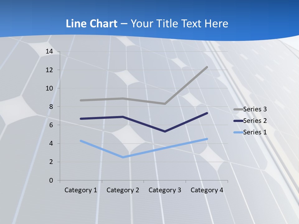 A Building With A Lot Of Solar Panels On It PowerPoint Template