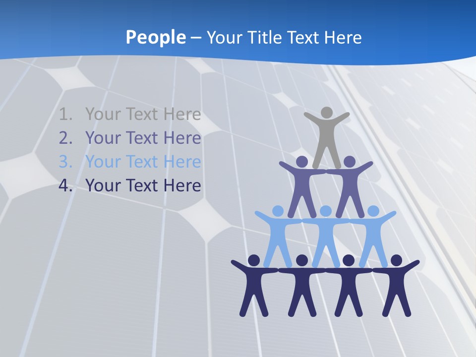 A Building With A Lot Of Solar Panels On It PowerPoint Template