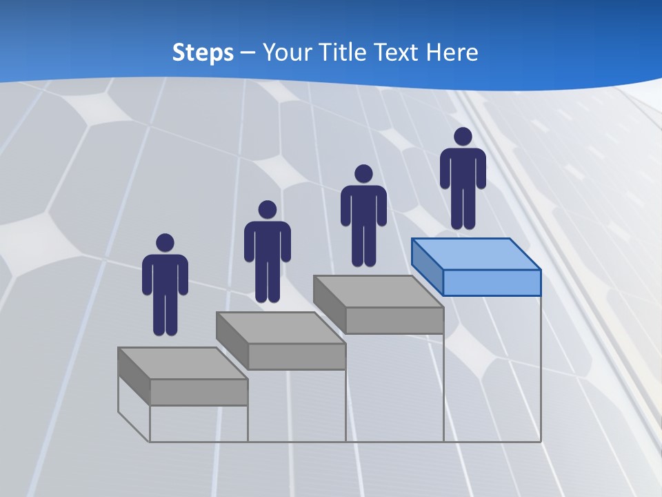 A Building With A Lot Of Solar Panels On It PowerPoint Template