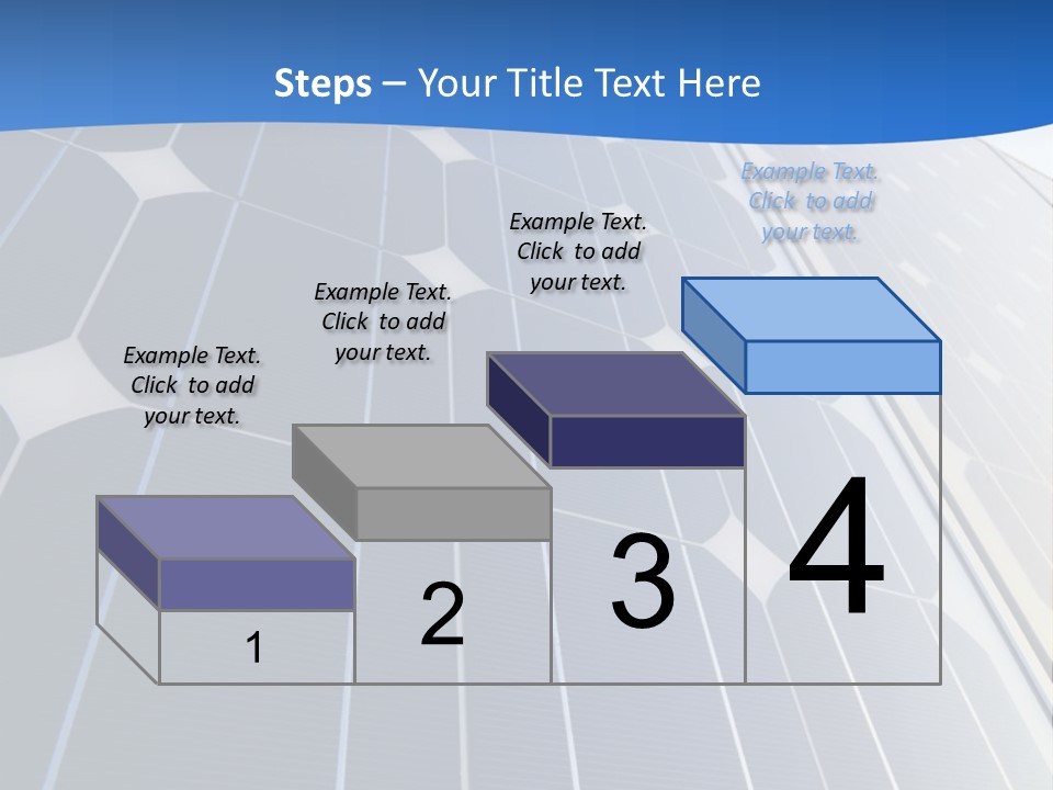A Building With A Lot Of Solar Panels On It PowerPoint Template