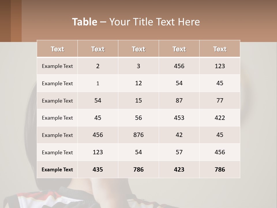 A Young Boy Looking Up At A Clock PowerPoint Template