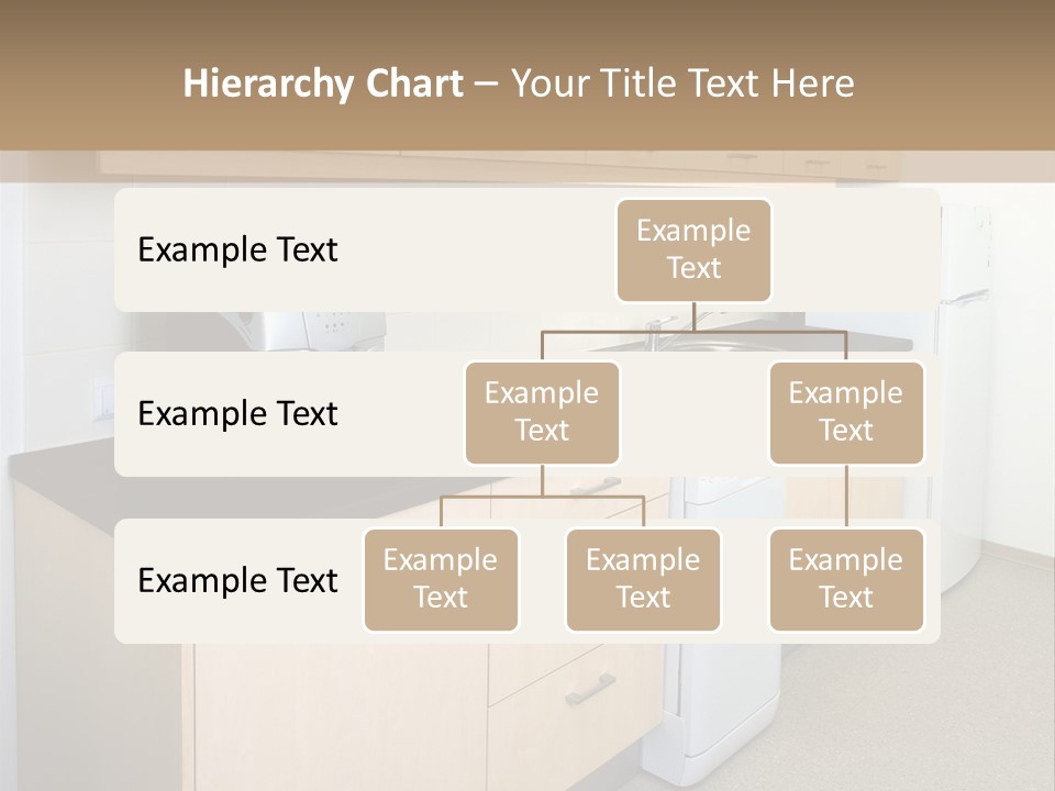 A Kitchen With A Microwave, Toaster, Toaster And Coffee Maker PowerPoint Template