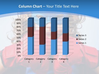 A Little Girl Wearing A Blue Mask And Red Boxing Gloves PowerPoint Template