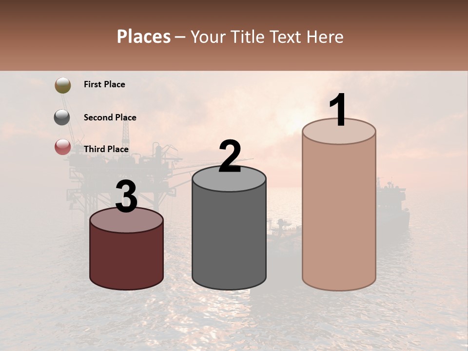 A Large Ship In The Middle Of A Body Of Water PowerPoint Template