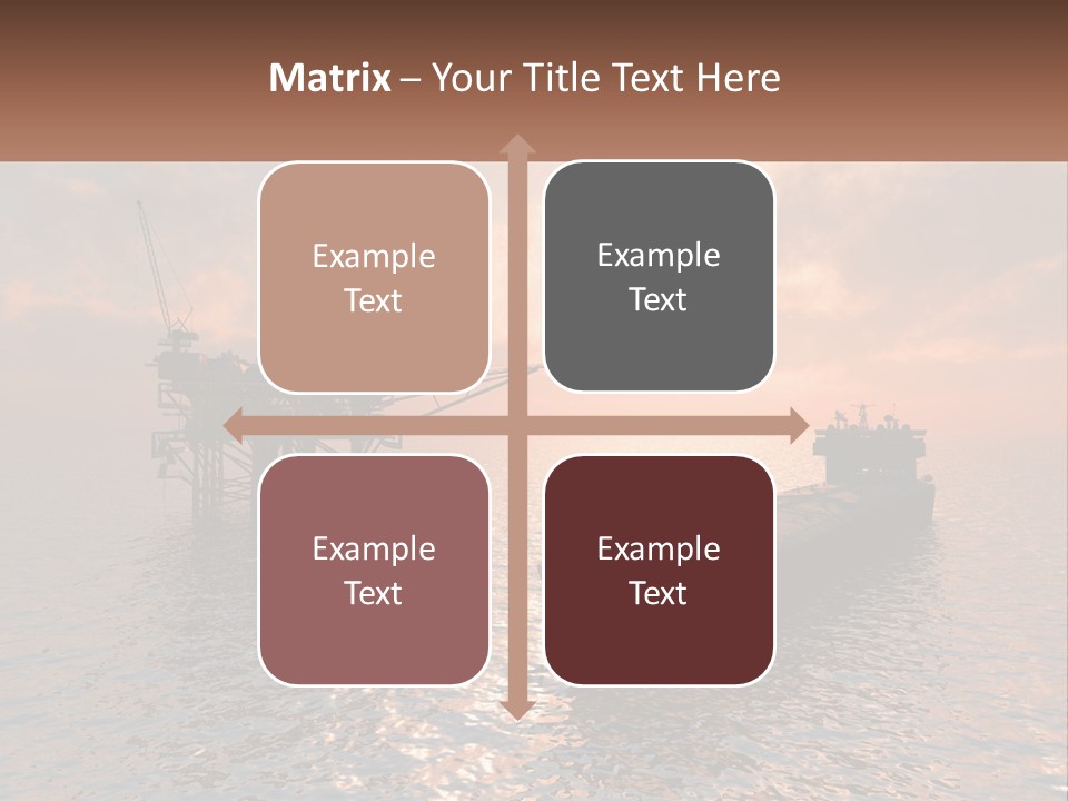 A Large Ship In The Middle Of A Body Of Water PowerPoint Template