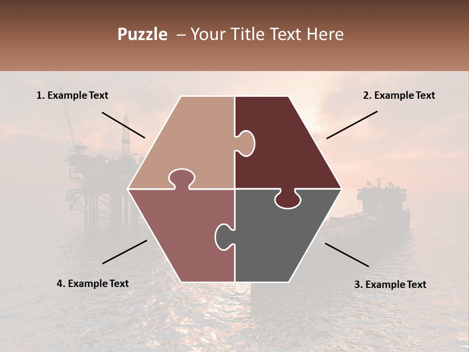 A Large Ship In The Middle Of A Body Of Water PowerPoint Template