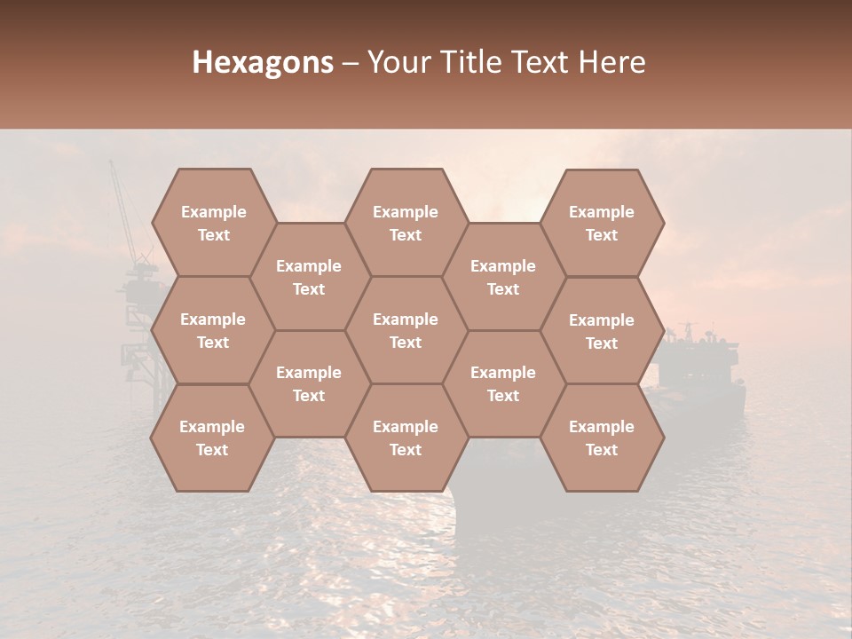 A Large Ship In The Middle Of A Body Of Water PowerPoint Template