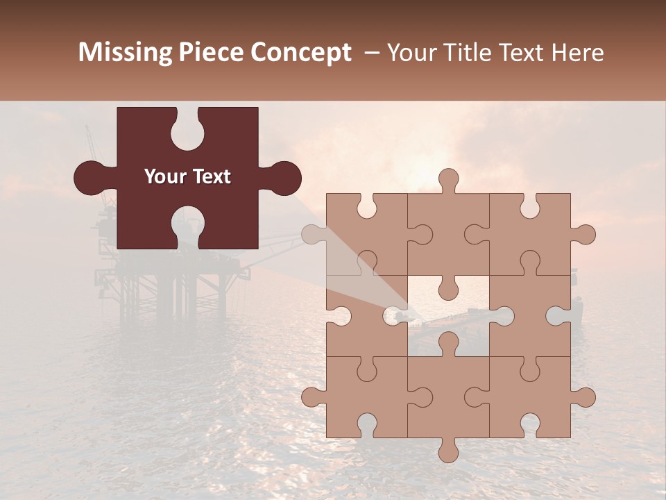 A Large Ship In The Middle Of A Body Of Water PowerPoint Template