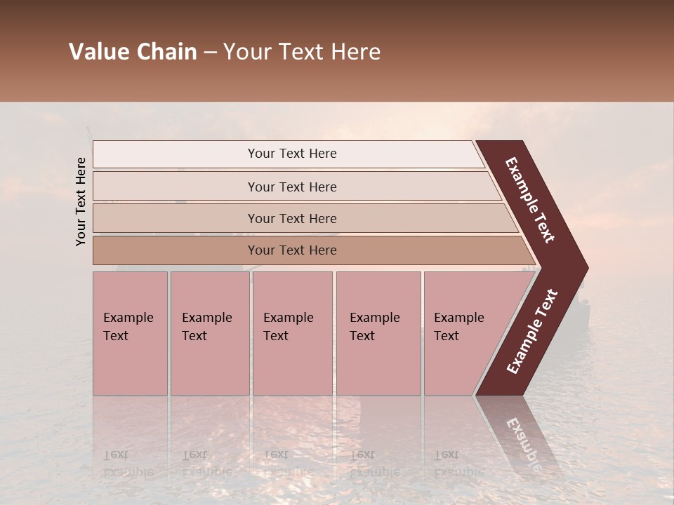 A Large Ship In The Middle Of A Body Of Water PowerPoint Template