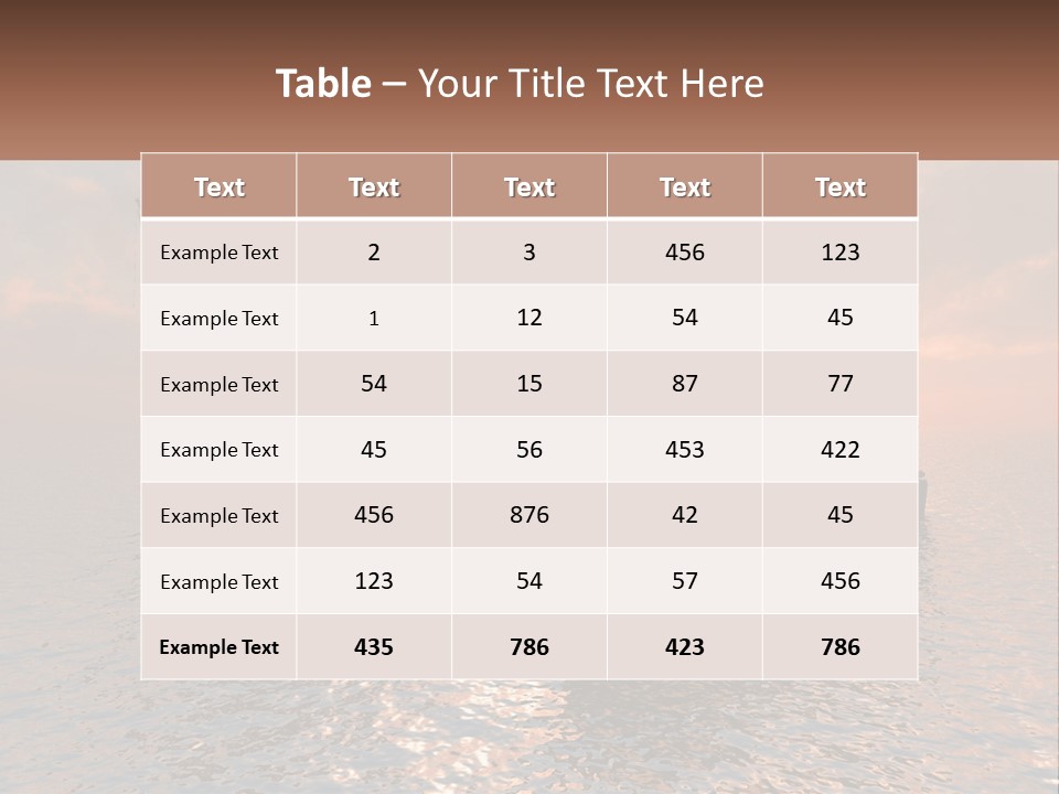 A Large Ship In The Middle Of A Body Of Water PowerPoint Template