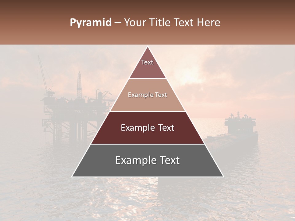 A Large Ship In The Middle Of A Body Of Water PowerPoint Template