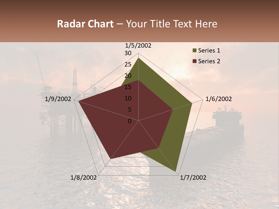 A Large Ship In The Middle Of A Body Of Water PowerPoint Template