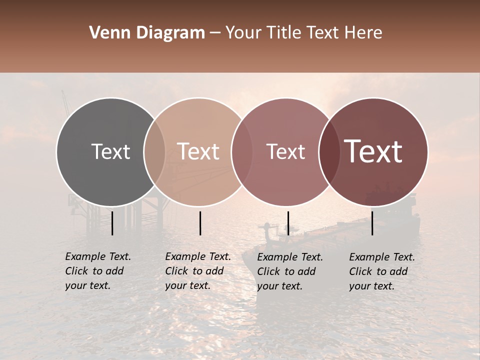 A Large Ship In The Middle Of A Body Of Water PowerPoint Template