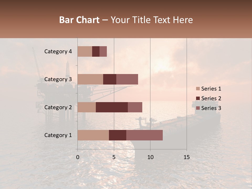 A Large Ship In The Middle Of A Body Of Water PowerPoint Template