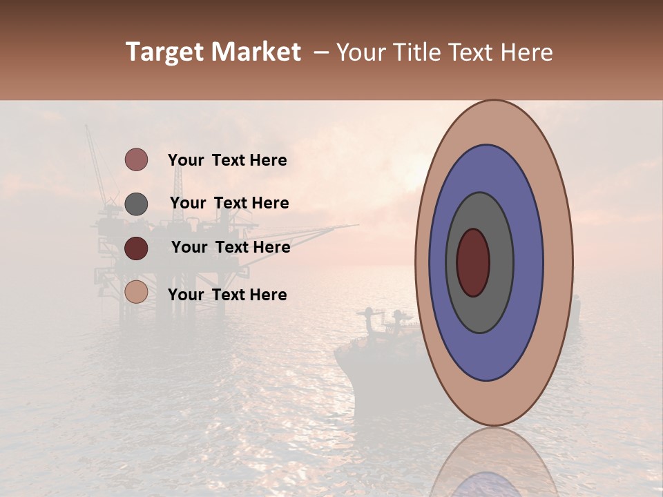 A Large Ship In The Middle Of A Body Of Water PowerPoint Template