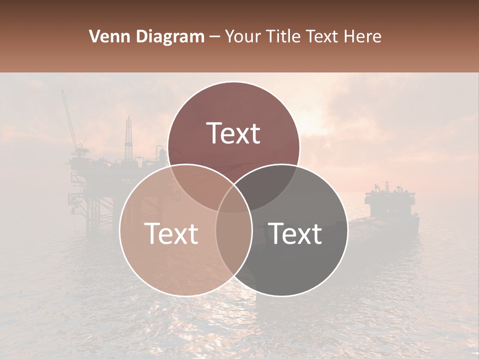 A Large Ship In The Middle Of A Body Of Water PowerPoint Template