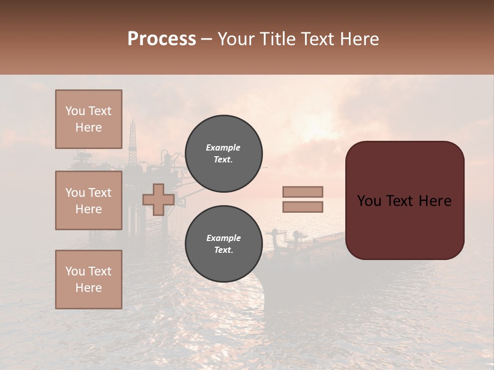 A Large Ship In The Middle Of A Body Of Water PowerPoint Template