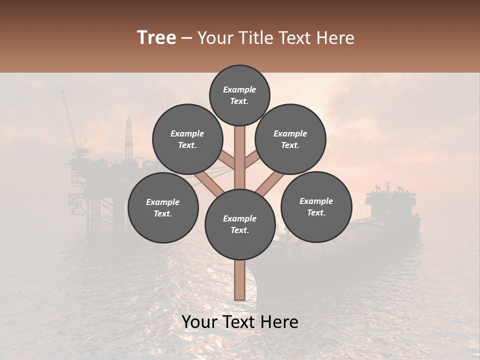 A Large Ship In The Middle Of A Body Of Water PowerPoint Template