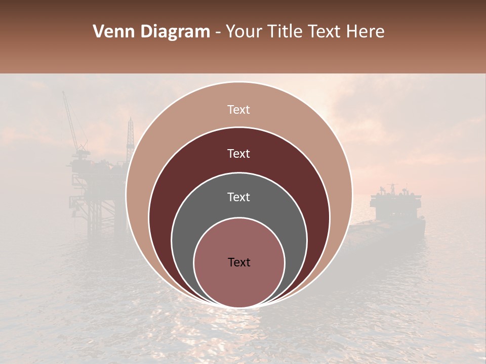 A Large Ship In The Middle Of A Body Of Water PowerPoint Template