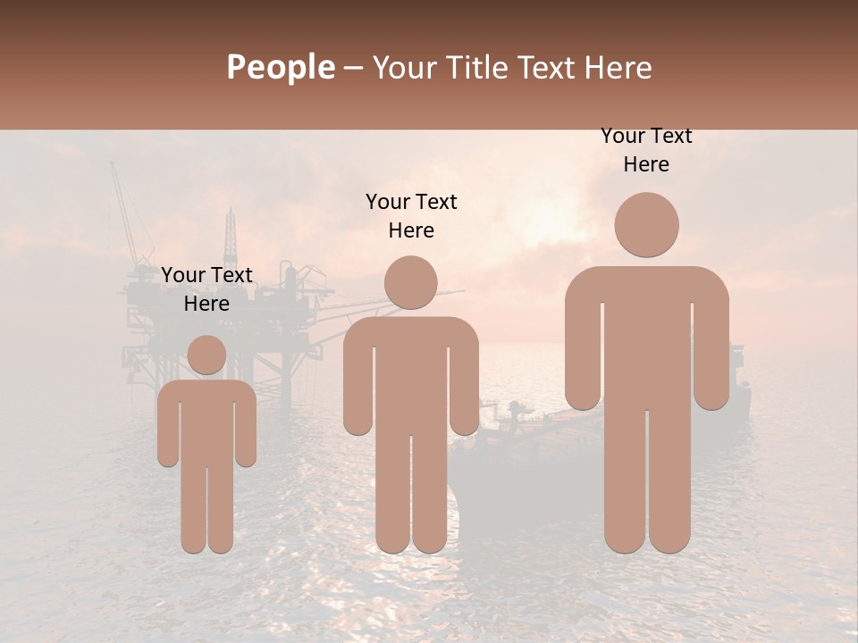 A Large Ship In The Middle Of A Body Of Water PowerPoint Template