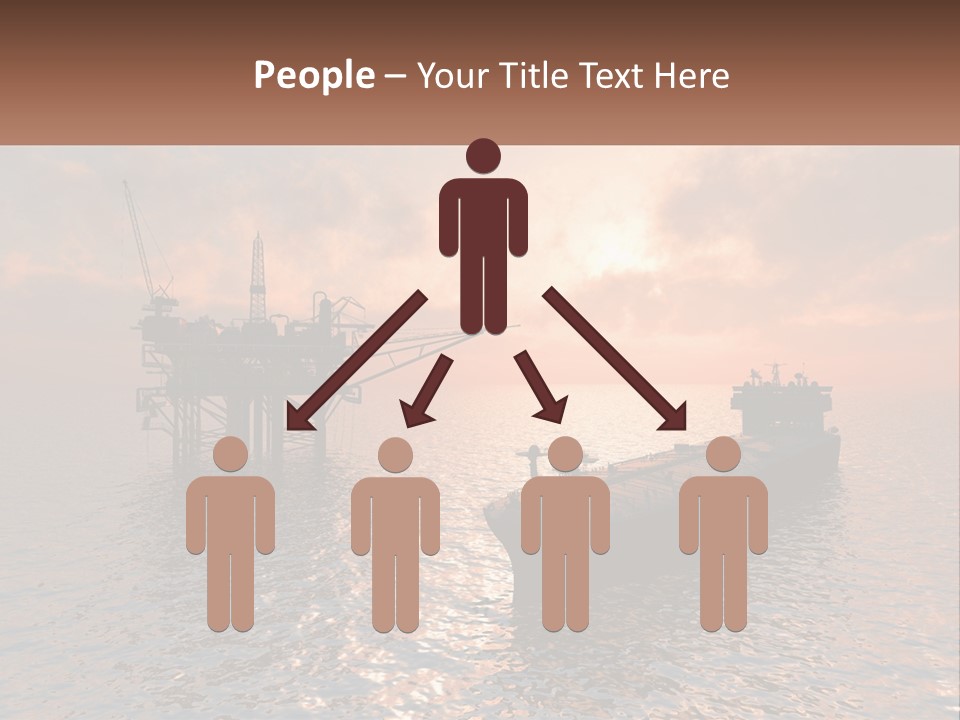 A Large Ship In The Middle Of A Body Of Water PowerPoint Template