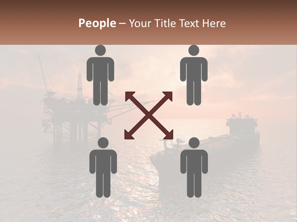 A Large Ship In The Middle Of A Body Of Water PowerPoint Template