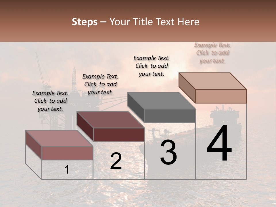 A Large Ship In The Middle Of A Body Of Water PowerPoint Template