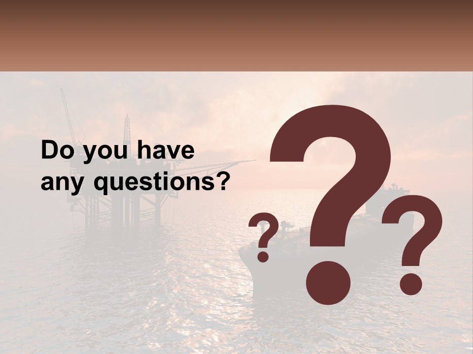 A Large Ship In The Middle Of A Body Of Water PowerPoint Template