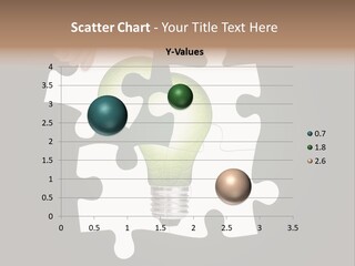 A Person Holding A Piece Of Puzzle With A Light Bulb PowerPoint Template