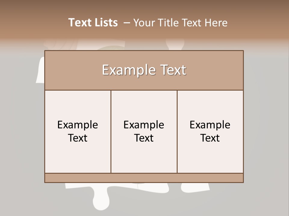 A Person Holding A Piece Of Puzzle With A Light Bulb PowerPoint Template