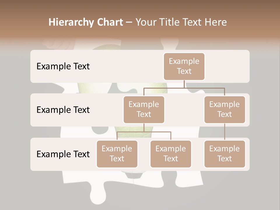 A Person Holding A Piece Of Puzzle With A Light Bulb PowerPoint Template