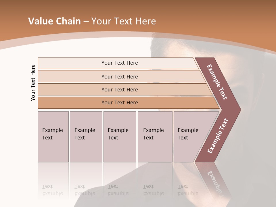 A Man In A Black Shirt Is Looking At The Camera PowerPoint Template